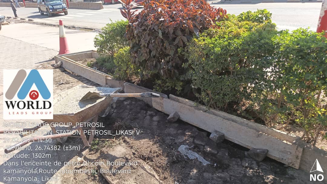 Pendant les travaux - Petro Sil